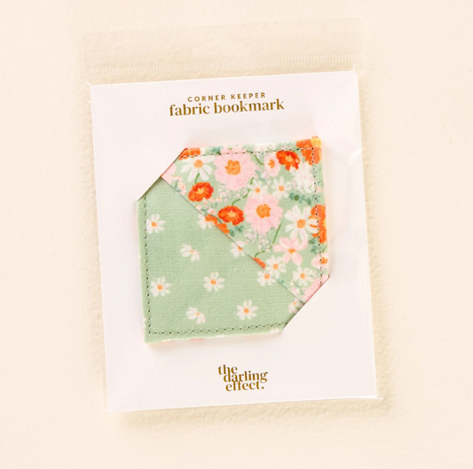 Marcador de Tela para Esquinas |Corner Keeper Fabric Bookmark