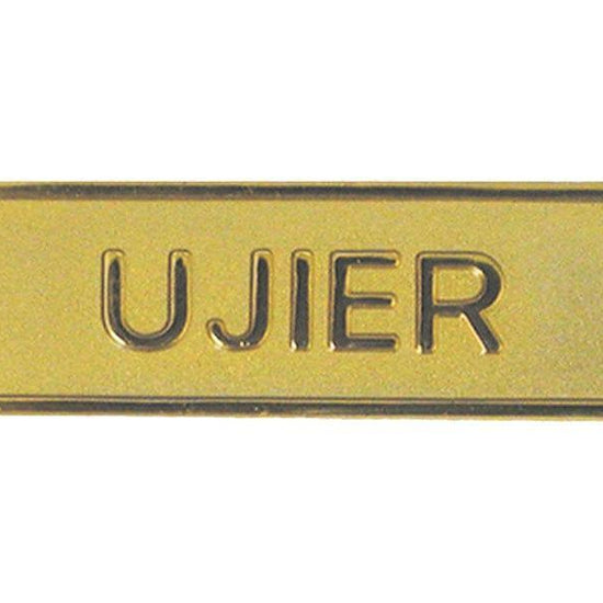 Badge Metal Spanish Ujier - Pura Vida Books