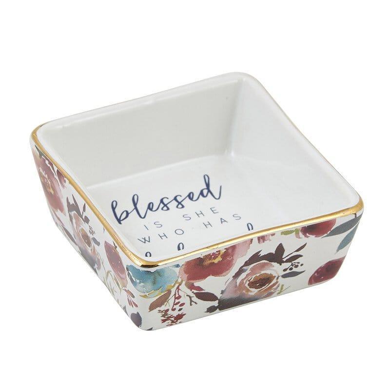 Blessed is She Who Has Believed Jewelry Tray - Pura Vida Books