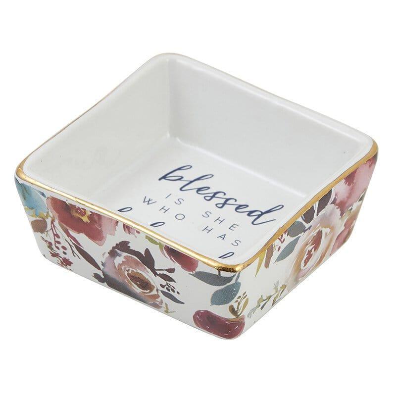 Blessed is She Who Has Believed Jewelry Tray - Pura Vida Books