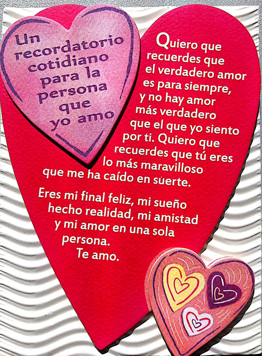 Blue Mountain Arts Iman un recordatorio cotidiano para la persona que yo amo - Pura Vida Books