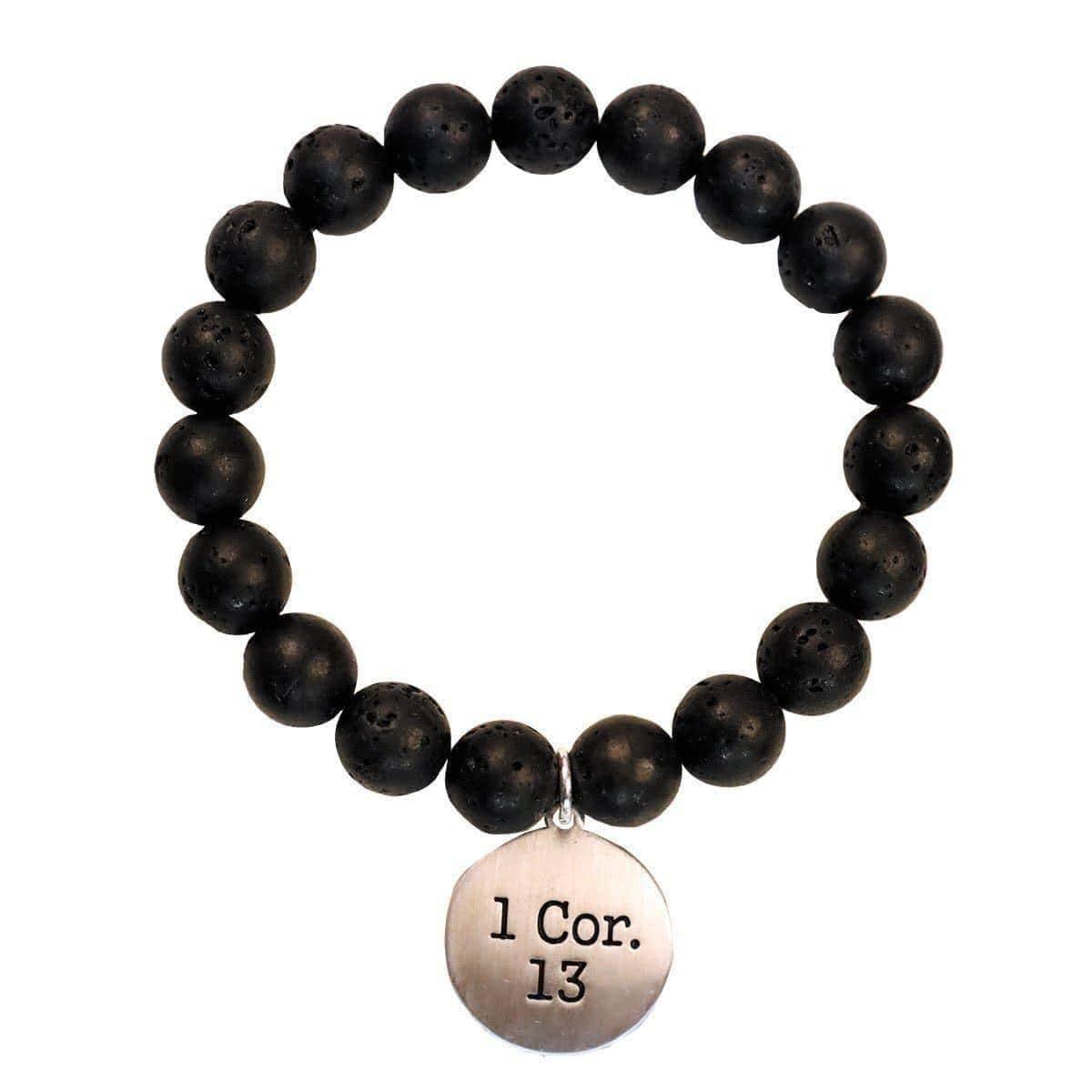 Faith Gear 1 Corinthians 13 Womens Bracelet - Pura Vida Books
