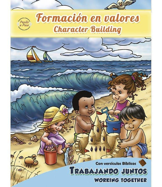 Formación De Valores: Trabajando Juntos - Pura Vida Books