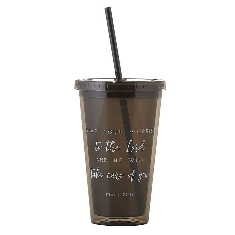 Give Your Worries to the Lord Tumbler - Pura Vida Books