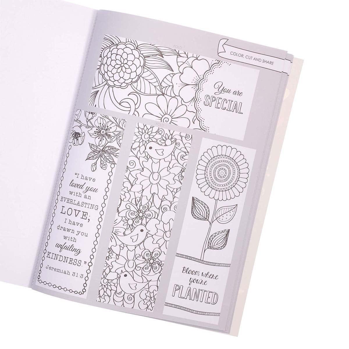 I Know the Plans I Have for You Coloring Book for Adults - Jeremiah 29:11 - Pura Vida Books