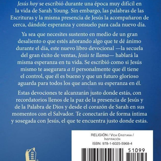 Jesús hoy - Sarah Young - Pura Vida Books