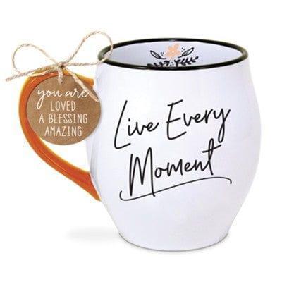 Live Every Moment Mug (Mark 9:23) - Pura Vida Books