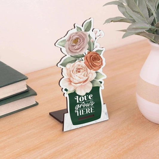 Love Grows Here Snap Sign - Pura Vida Books