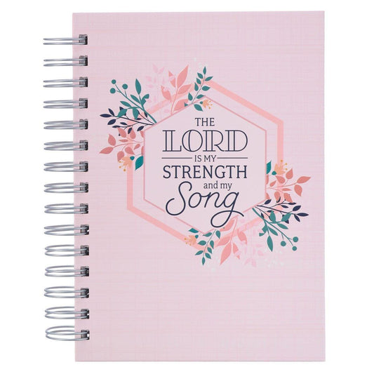My Strength and My Song Wirebound Journal - Pura Vida Books