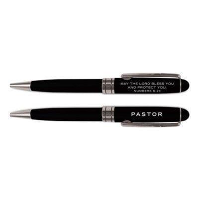 Pen - Pastor Numbers 6:24 - Black - Pura Vida Books
