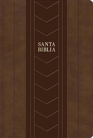 RVR 1960 Biblia letra grande tamaño manual edición especial, marrón símil piel - Pura Vida Books