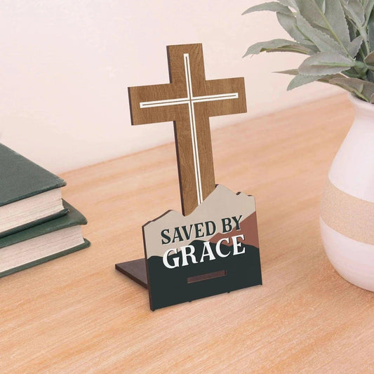 Saved By Grace Snap Sign - Pura Vida Books
