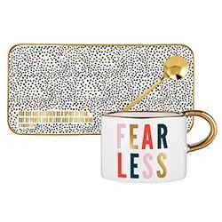 Slant Mug with Tray - Pura Vida Books