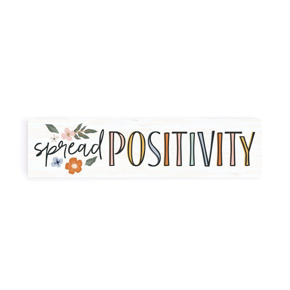 Spread Positivity Small Sign - Pura Vida Books