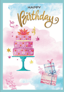Tarjeta Happy Birthday