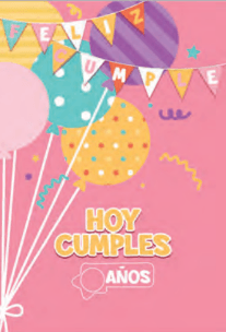 Tarjeta Hou cumples Años