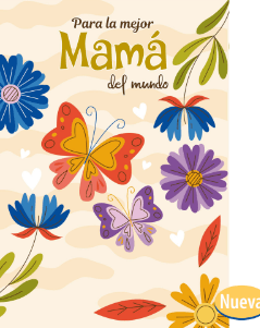 Tarjeta Para la mejor mamá del mundo