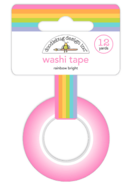 Washi tape Rainbow bright (Arco iris brillante)