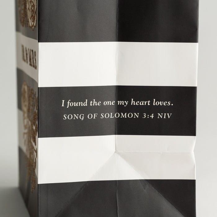 Wedding - Mr. & Mrs. - Medium Gift Bag with Tissue - Pura Vida Books
