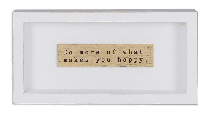 Wood Box with 3D Sign - Pura Vida Books