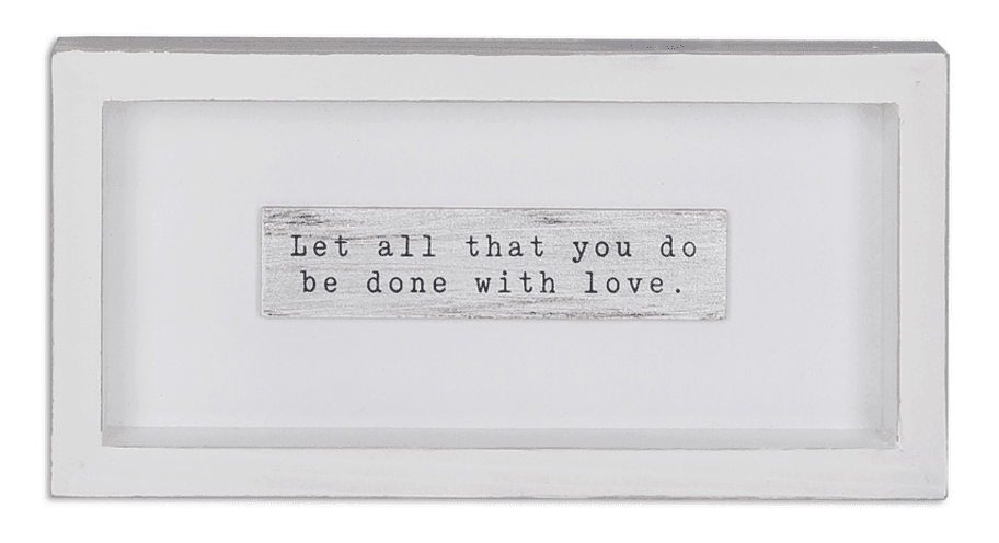 Wood Box with 3D Sign - Pura Vida Books