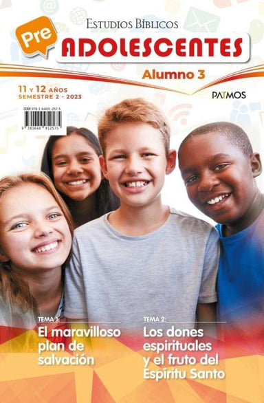 PRE-ADOLESCENTES ALUMNO - 11 a 12 años - Pura Vida Books