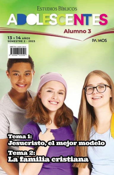 ADOLESCENTES ALUMNO - 13 a 14 años - Pura Vida Books