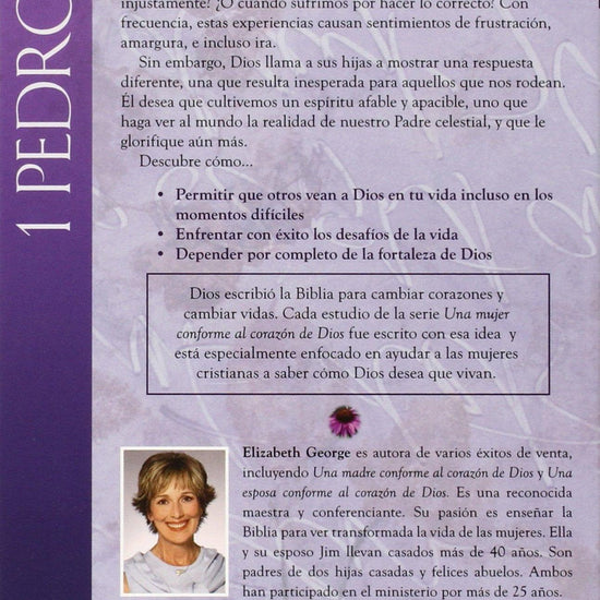 1 Pedro, Cultiva un espíritu afable y apacible - Elizabeth George - Pura Vida Books