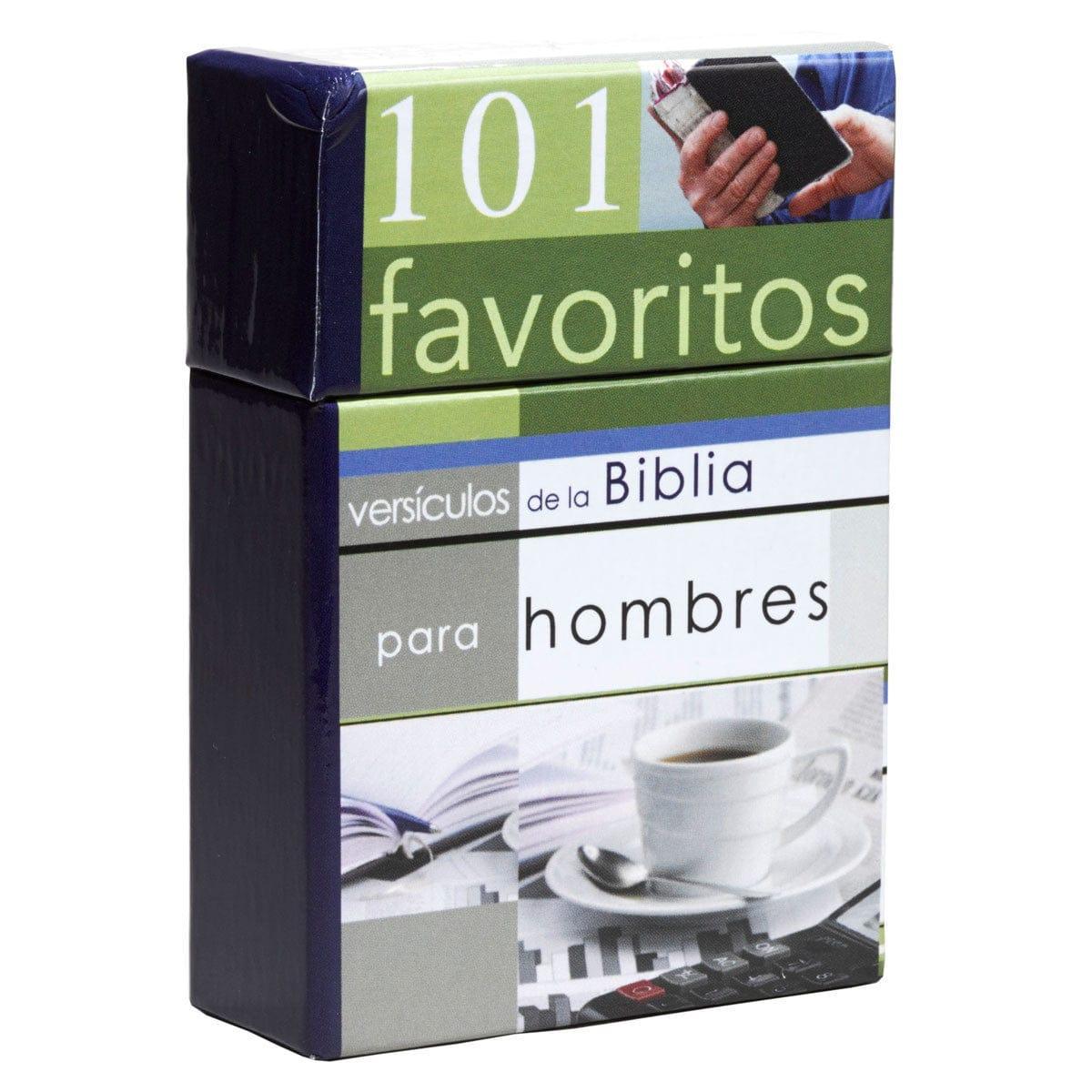 101 Versículos favoritos para hombres - Pura Vida Books