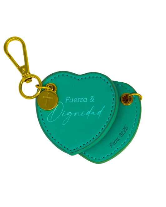 key chain heart