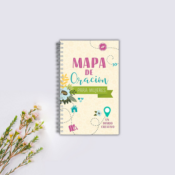 Mapa de oración para mujeres: Un diario creativo