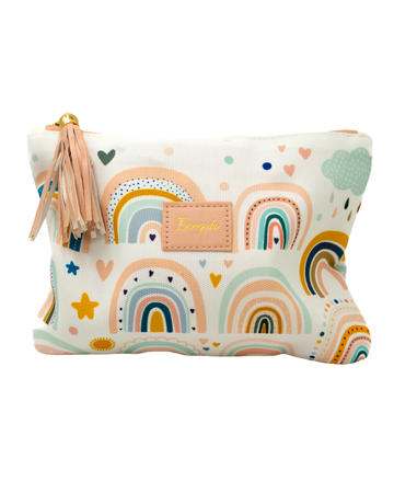 Zipper Pouch Pastel | Escogida | Arcoiris