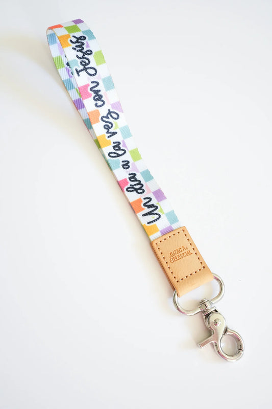 Un dia a la vez- Wrist Key Chain