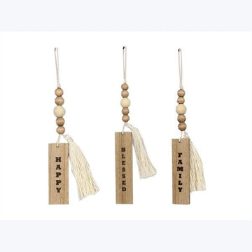 Wood Tassel - Pura Vida Books