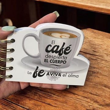 Libreta Troquelada - Café