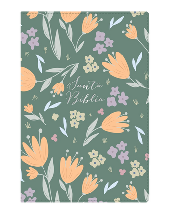 Biblia RVR1960 | Letra Grande Tapa Símil Piel Verde