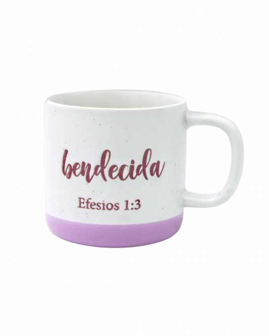 Bendecida - Tazas Pastel