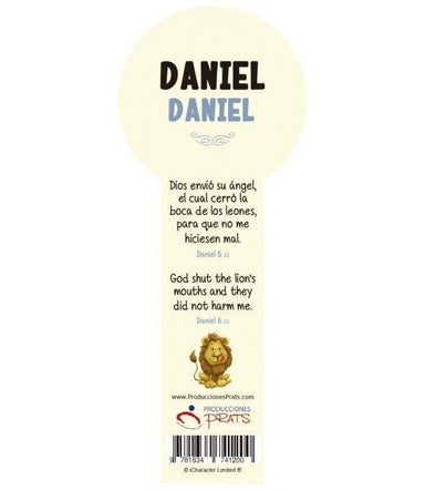 3D Bookmark For Children (Daniel) - Pura Vida Books