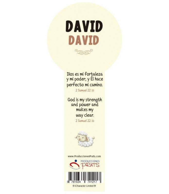 3D Bookmark For Children(David) - Pura Vida Books