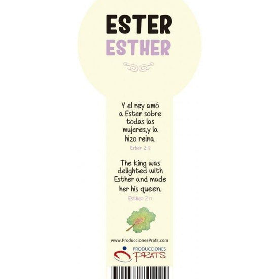 3D Bookmark For Children (Esther) - Pura Vida Books