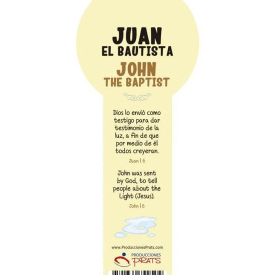 3D Bookmark For Children (John The Baptist) - Pura Vida Books