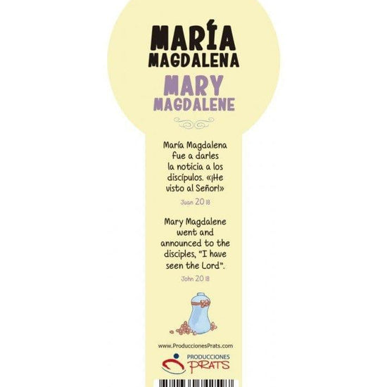 3D Bookmark for Children (María Magdalena) - Pura Vida Books