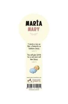 3D Bookmark for Children (María) - Pura Vida Books