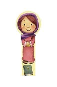 3D Bookmark for Children (María) - Pura Vida Books