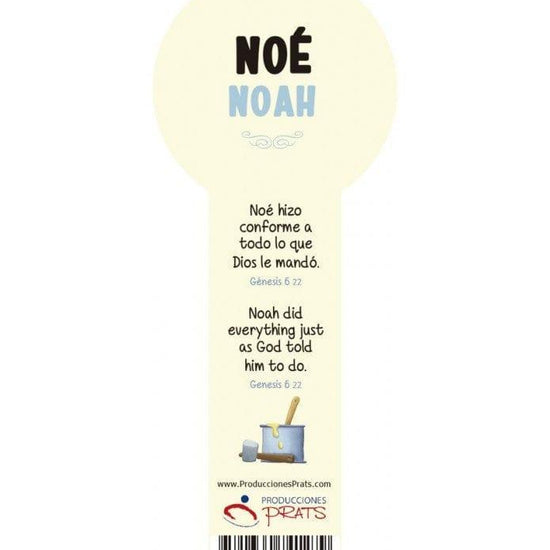 3D Bookmark For Children(Noah) - Pura Vida Books