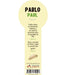 3D Bookmark For Children (Paul) - Pura Vida Books
