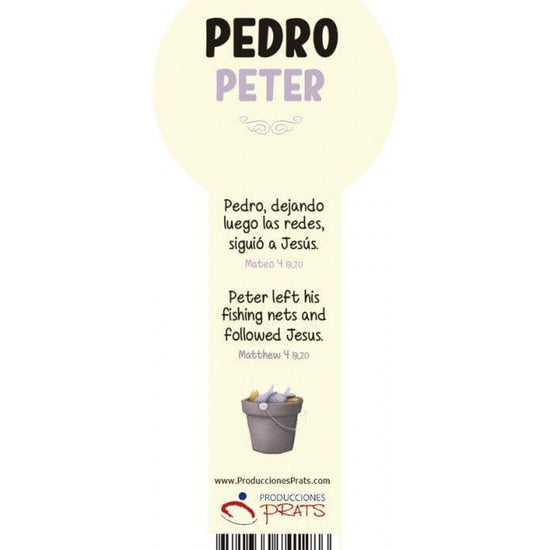 3D Bookmark For Children (Peter) - Pura Vida Books