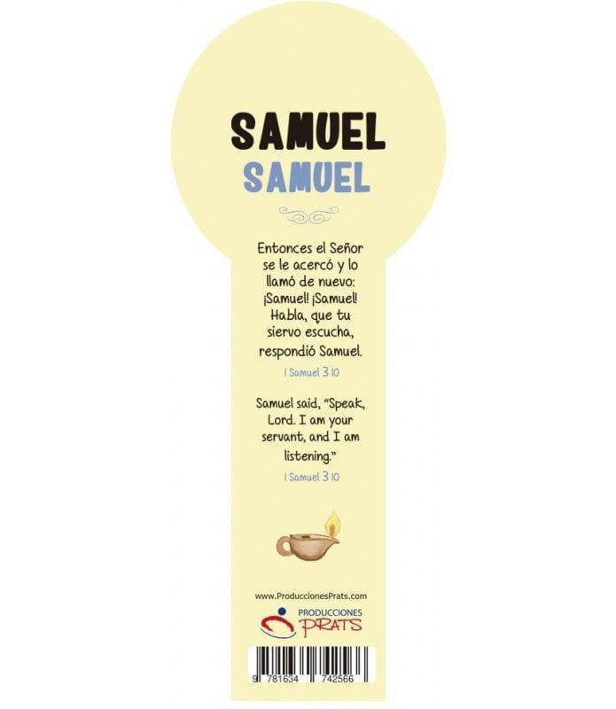 3D Bookmark For Children (Samuel) - Pura Vida Books