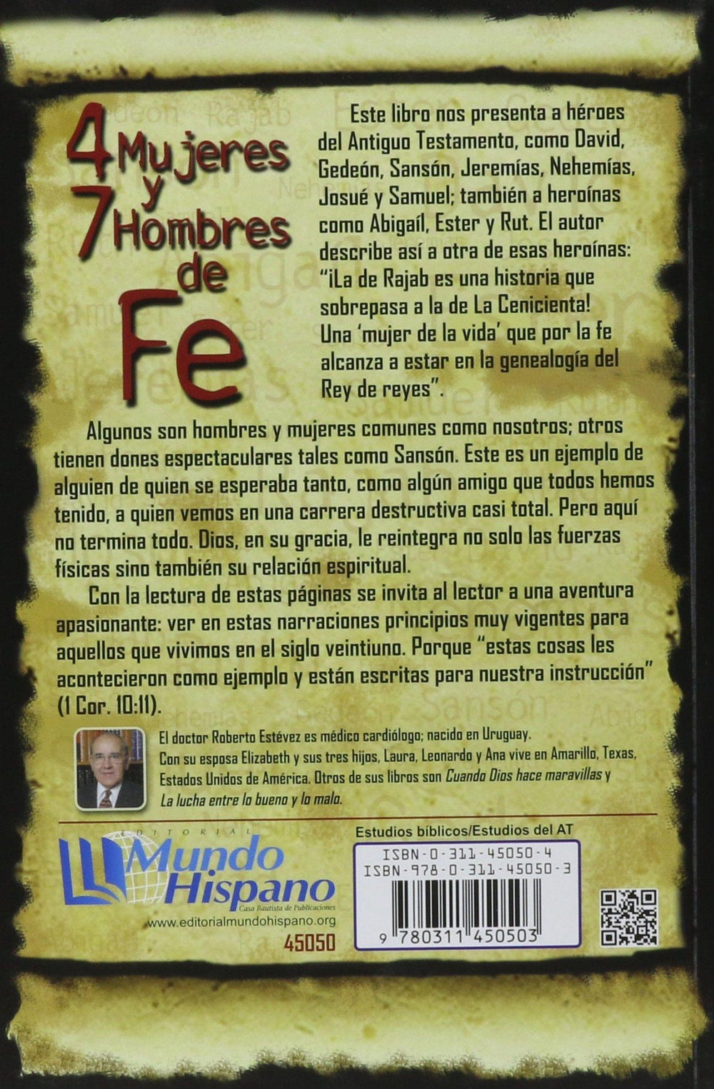 4 Mujeres y 7 Hombres de Fe- Roberto Estevez - Pura Vida Books