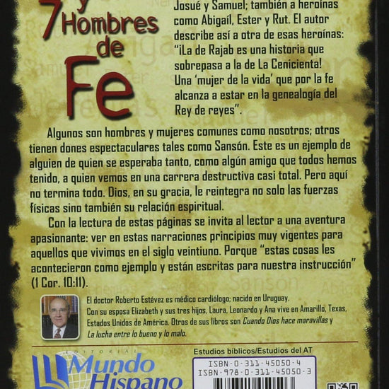 4 Mujeres y 7 Hombres de Fe- Roberto Estevez - Pura Vida Books